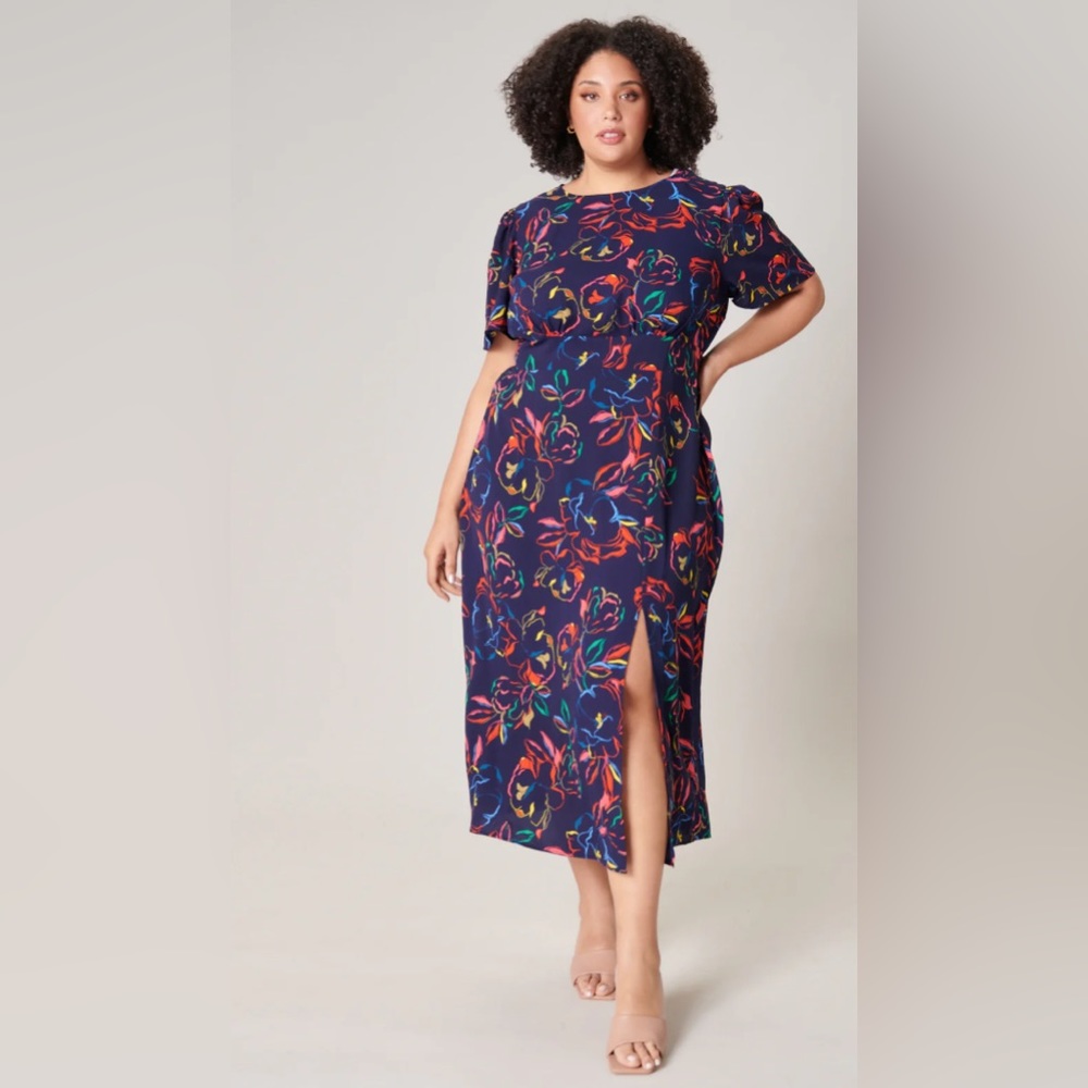 Sugar lips midi dress